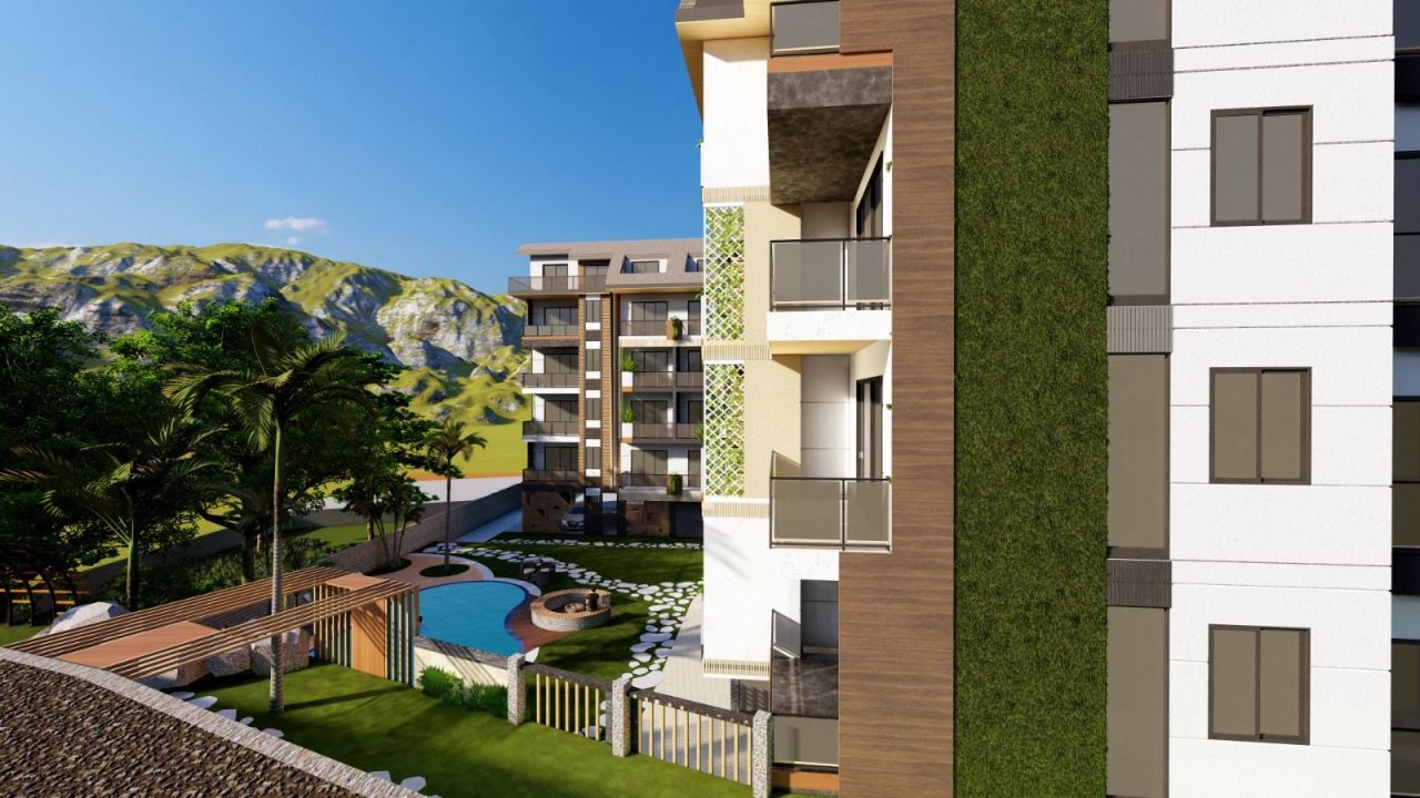 Квартира в Алании, Турция, 60 м2 фото 2