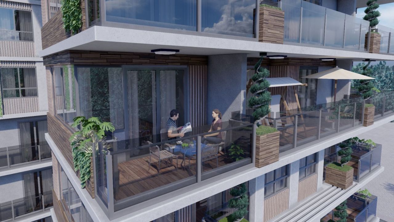 Квартира в Алании, Турция, 58 м2 фото 3