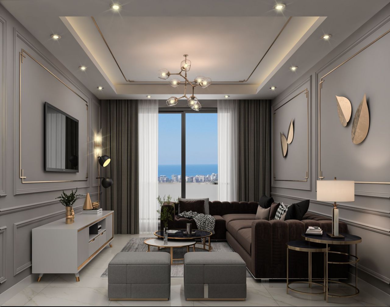Квартира в Алании, Турция, 50 м2 фото 3