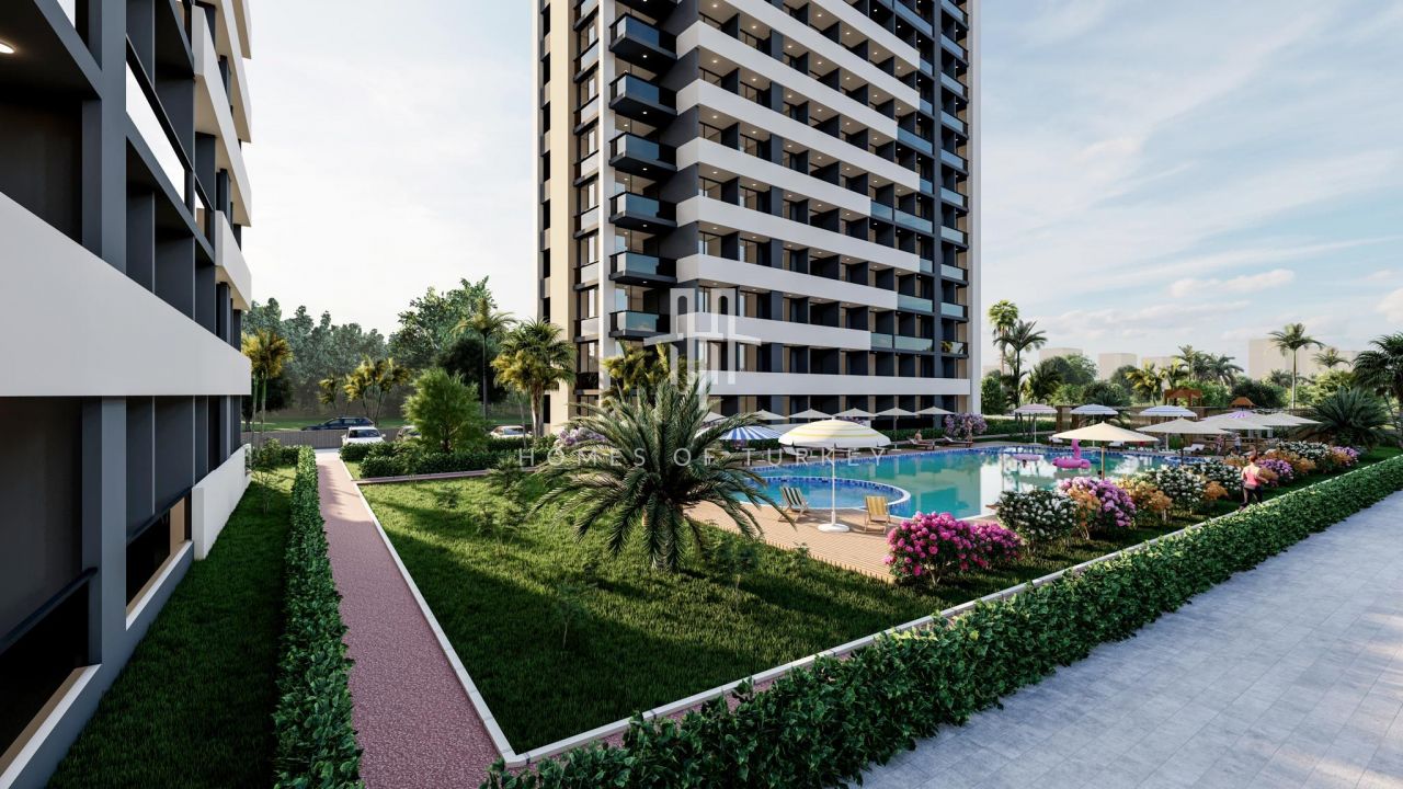 Апартаменты в Мерсине, Турция, 65 м2 фото 5