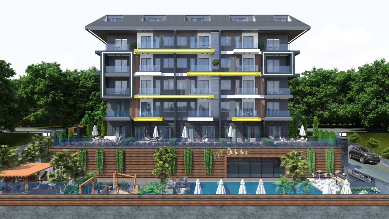 Квартира в Алании, Турция, 43 м2 фото 4