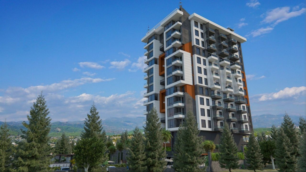 Апартаменты в Алании, Турция, 50 м2 фото 2