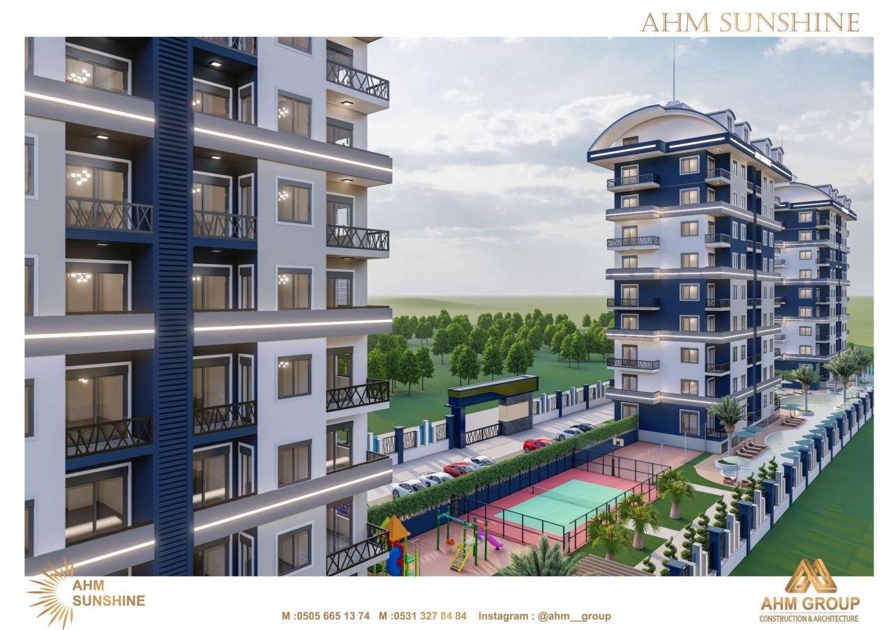 Квартира в Алании, Турция, 56 м2 фото 3