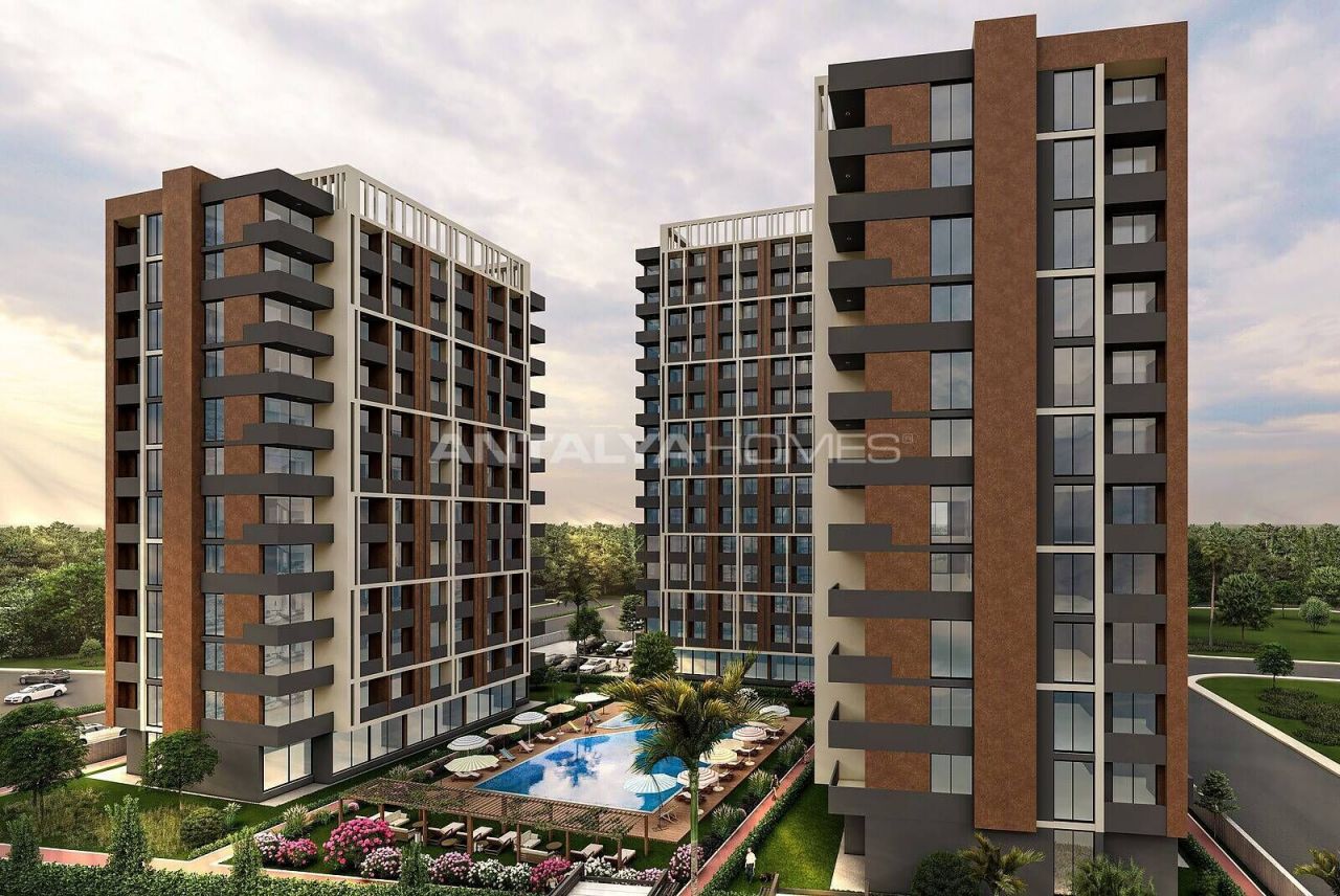 Апартаменты Эрдемли, Турция, 63 м2 фото 2