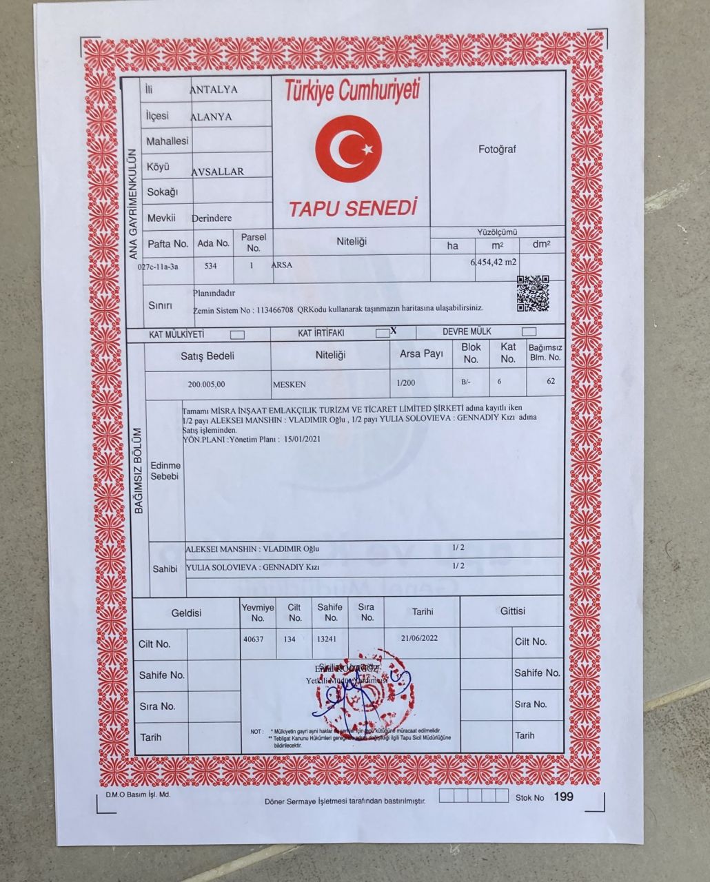 Апартаменты в Алании, Турция, 50 м2 фото 4