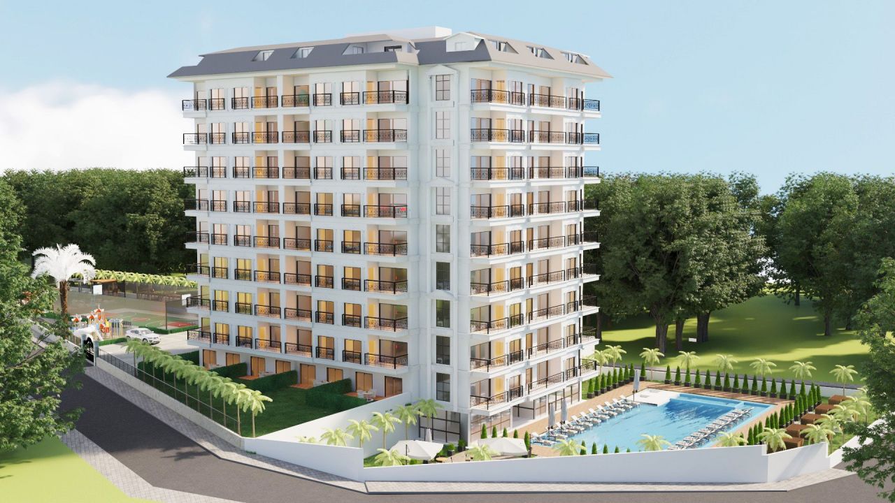 Квартира в Авсалларе, Турция, 45 м2 фото 3