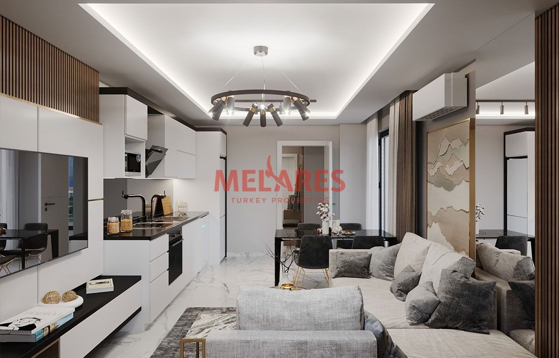 Апартаменты в Алании, Турция, 52 м2 фото 4