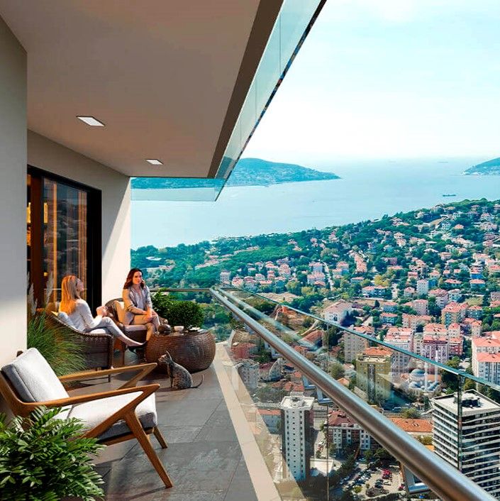 Апартаменты в Стамбуле, Турция, 47 м2 фото 2