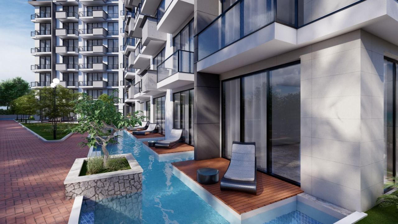 Апартаменты в Газиверене, Кипр, 50 м2 фото 2
