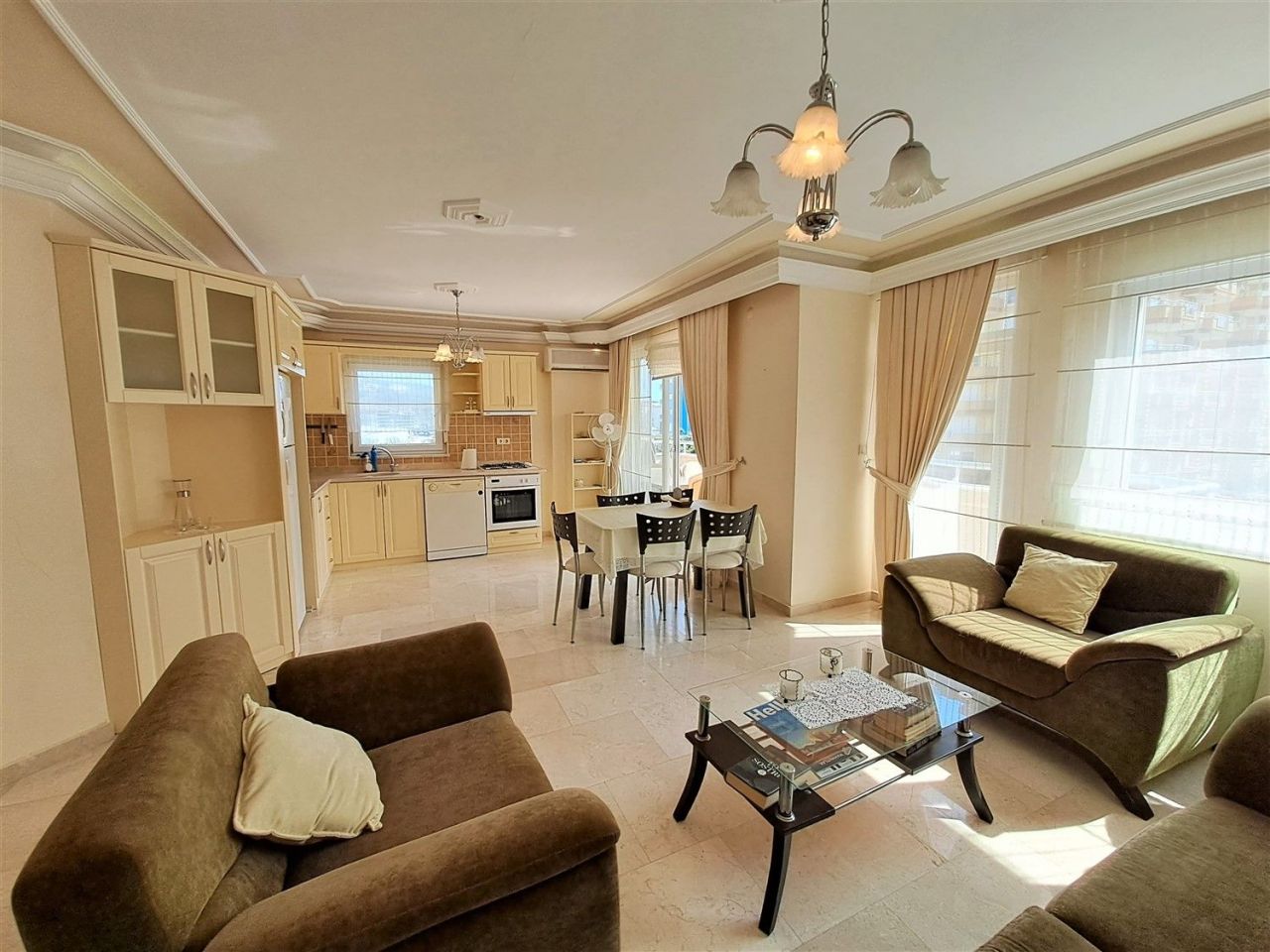 Апартаменты в Алании, Турция, 110 м2 фото 2