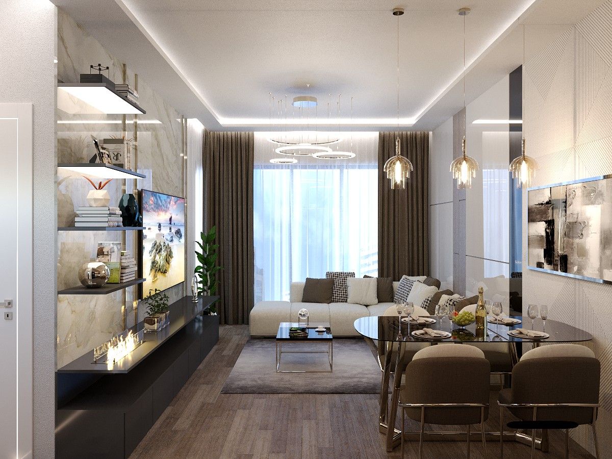 Квартира в Алании, Турция, 56 м2 фото 2