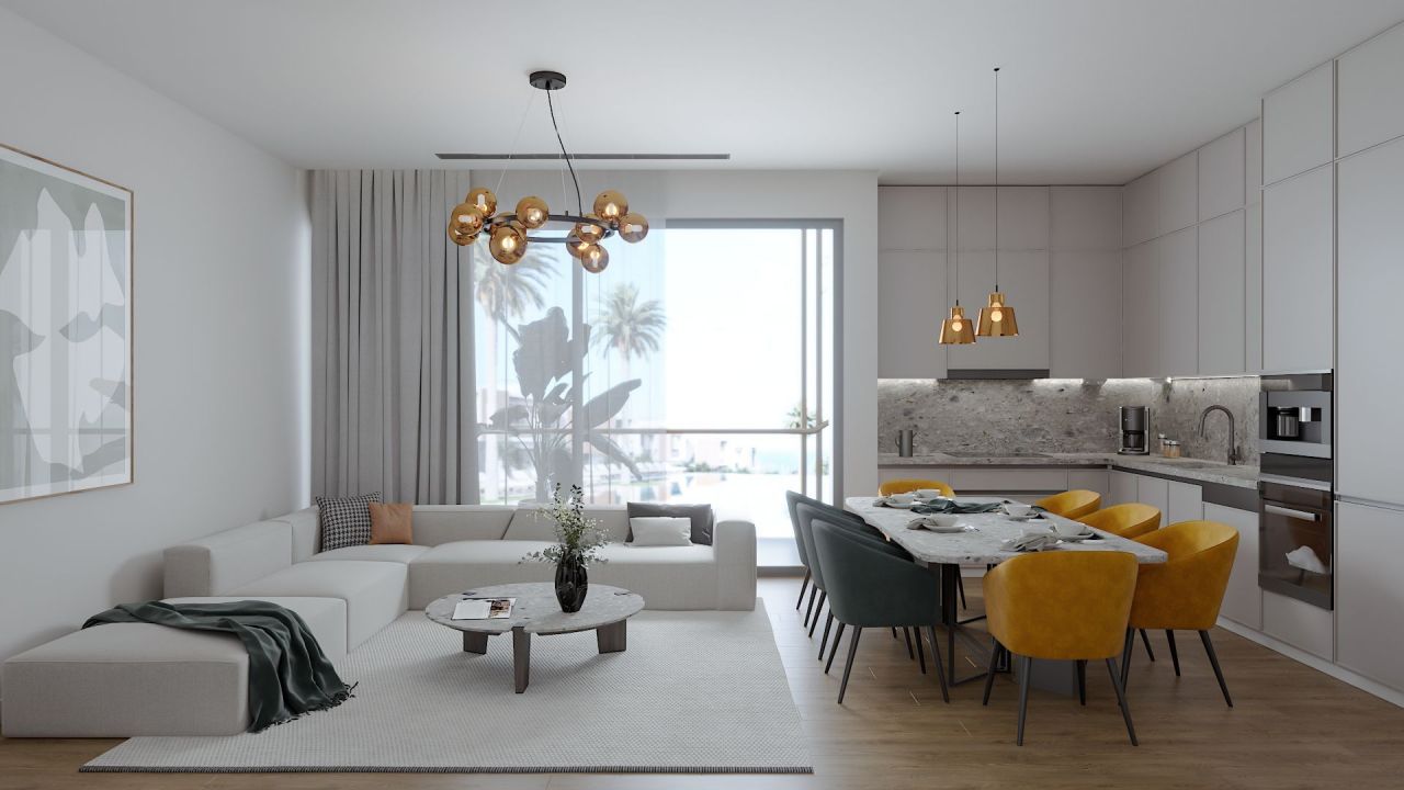 Апартаменты в Кирении, Кипр, 80 м2 фото 3