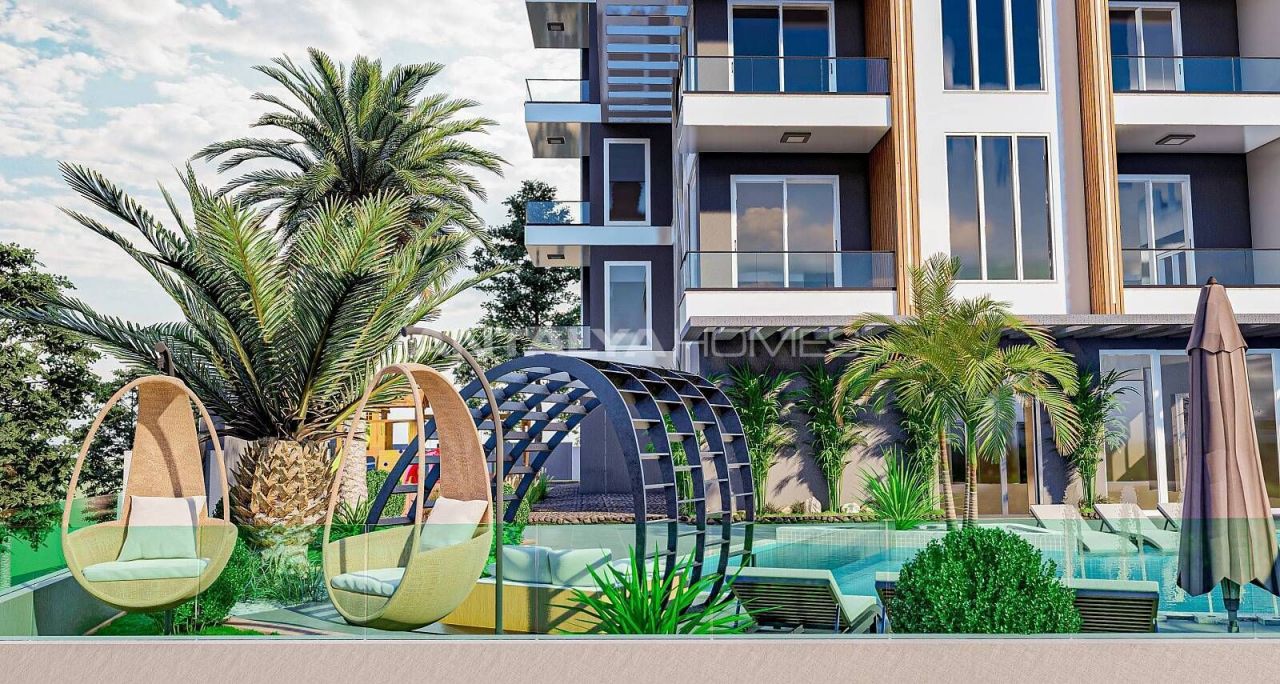 Апартаменты в Алании, Турция, 60 м2 фото 3