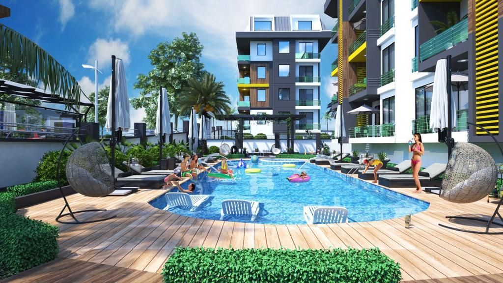 Квартира в Алании, Турция, 49 м2 фото 5