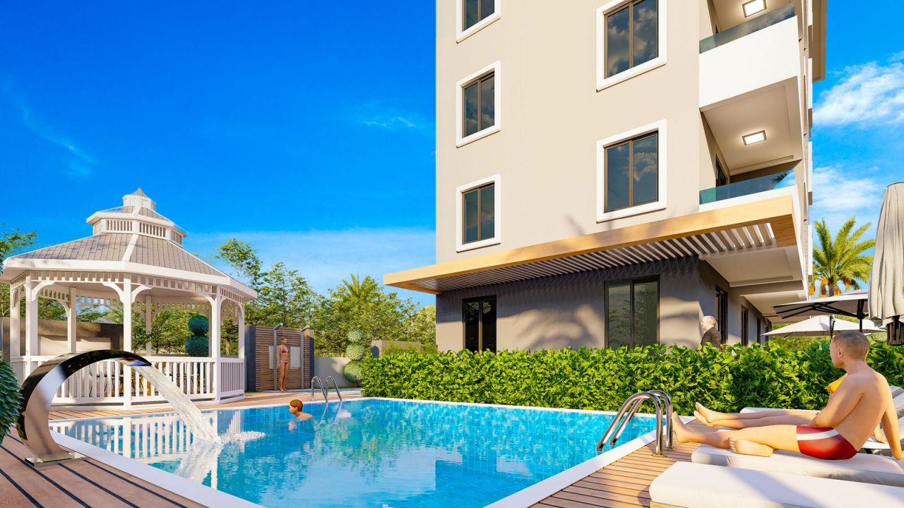 Квартира в Алании, Турция, 49 м2 фото 2