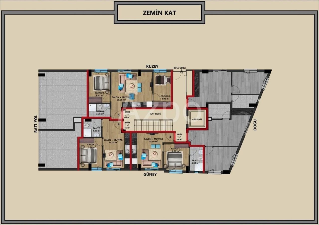 Апартаменты в Анталии, Турция, 185 м2 фото 3