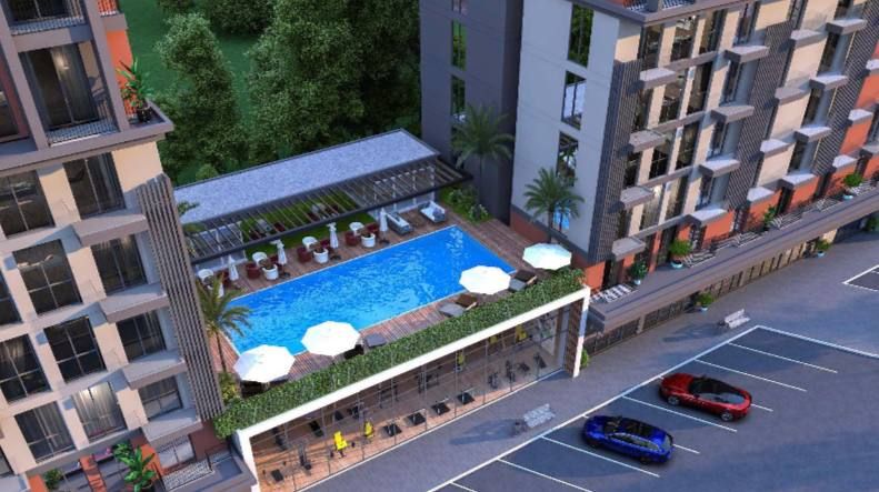 Квартира Santral Mah., Турция, 47 м2 фото 3