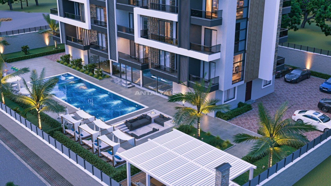 Апартаменты в Алании, Турция, 45 м2 фото 5