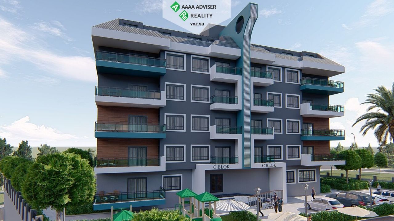 Квартира в Алании, Турция, 48 м2 фото 3