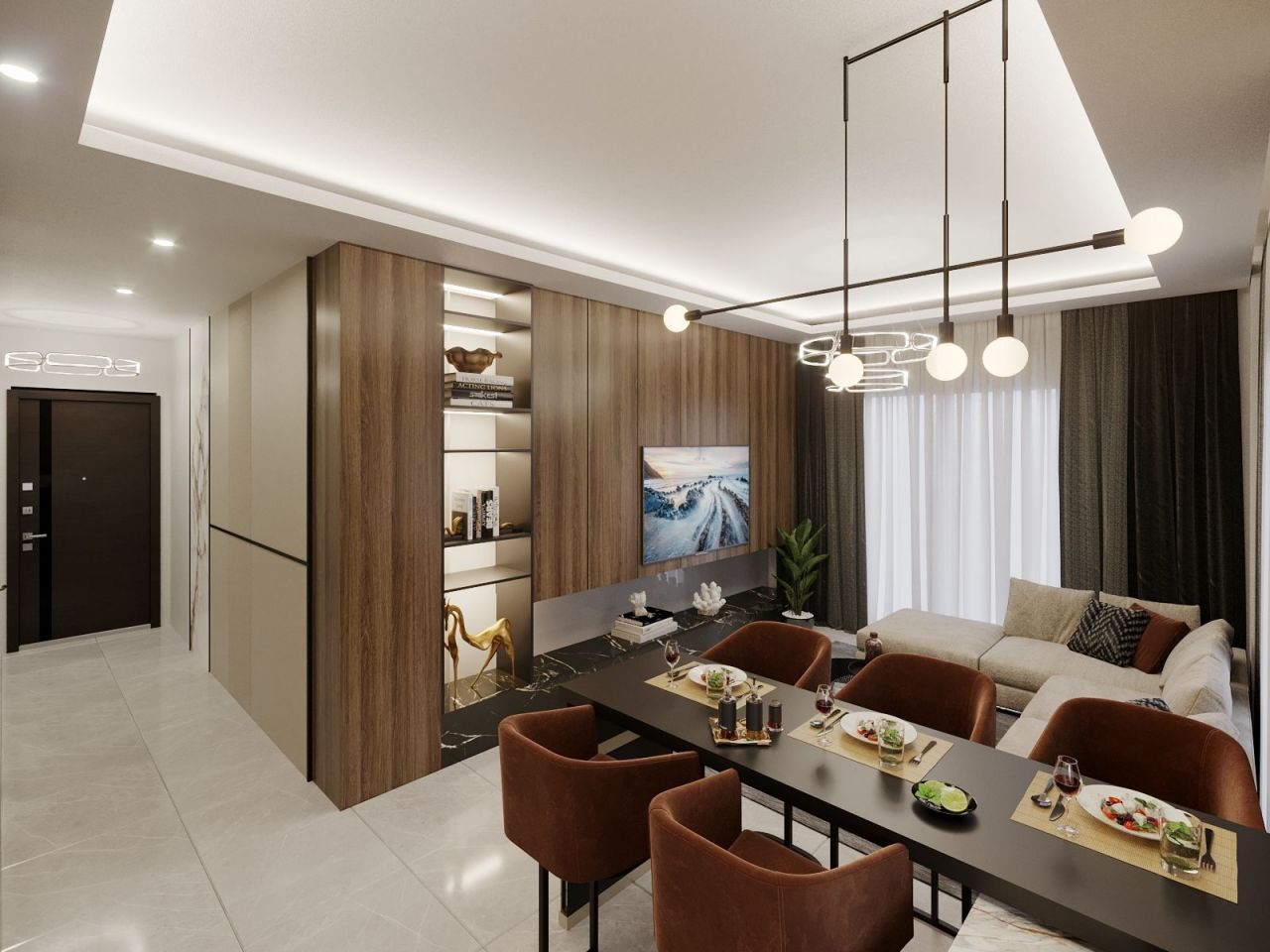 Квартира в Алании, Турция, 89 м2 фото 4