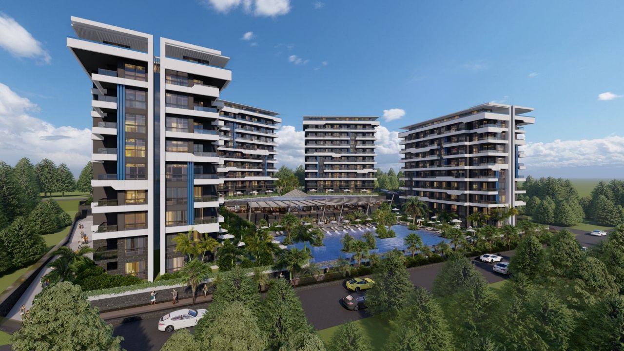 Квартира в Алании, Турция, 56 м2 фото 5