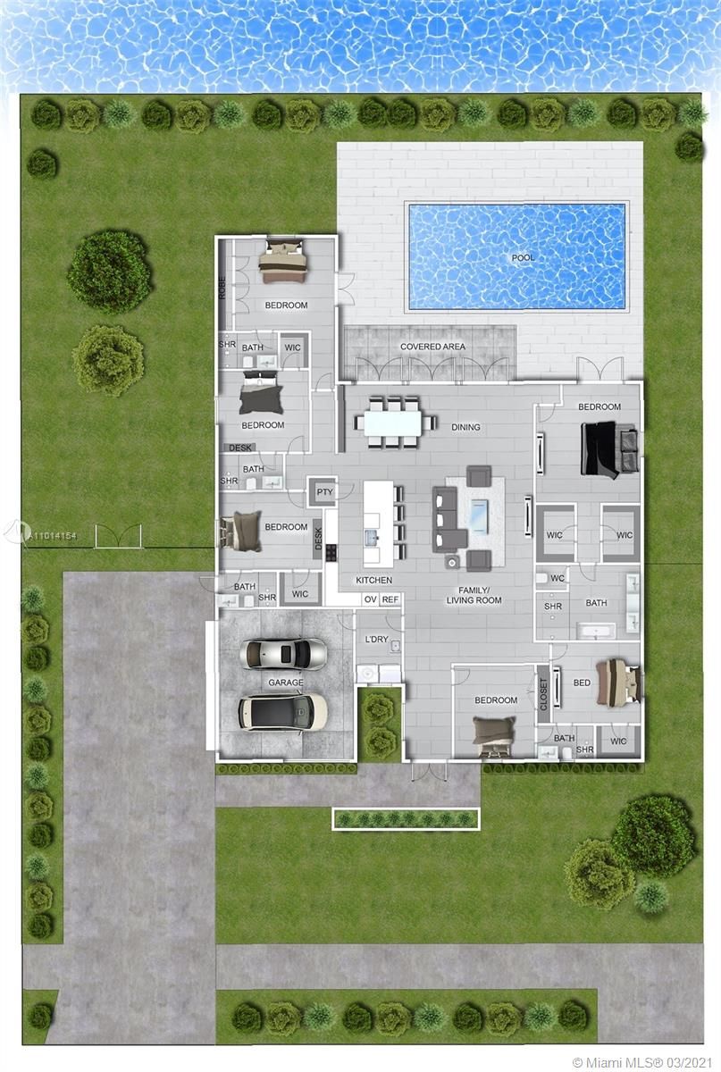 Вилла в Майами, США, 500 м2 фото 3