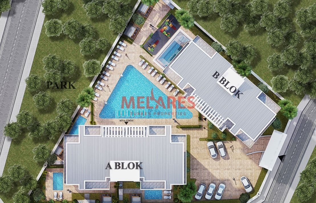 Апартаменты в Алании, Турция, 45 м2 фото 3
