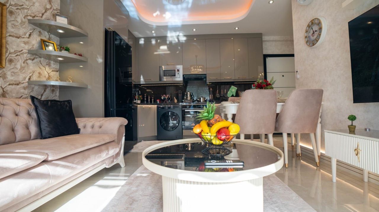Квартира в Алании, Турция, 55 м2 фото 2