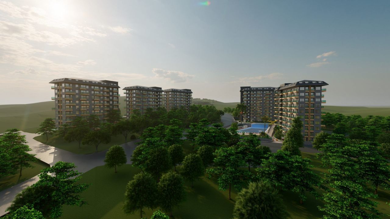 Апартаменты в Алании, Турция, 85 м2 фото 2