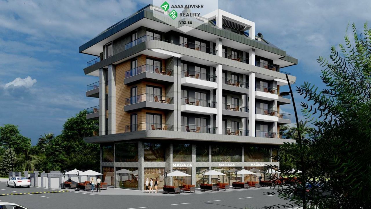 Квартира в Алании, Турция, 67 м2 фото 2