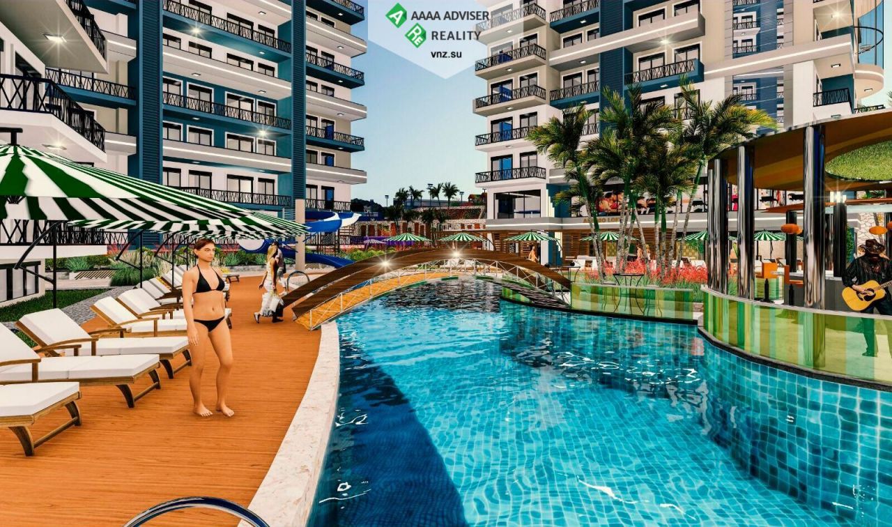 Квартира в Алании, Турция, 47 м2 фото 5