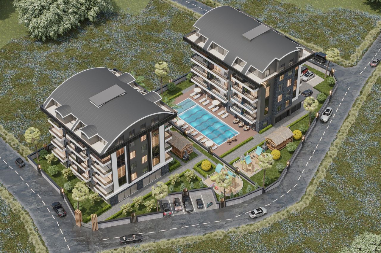 Квартира в Алании, Турция, 52 м2 фото 3