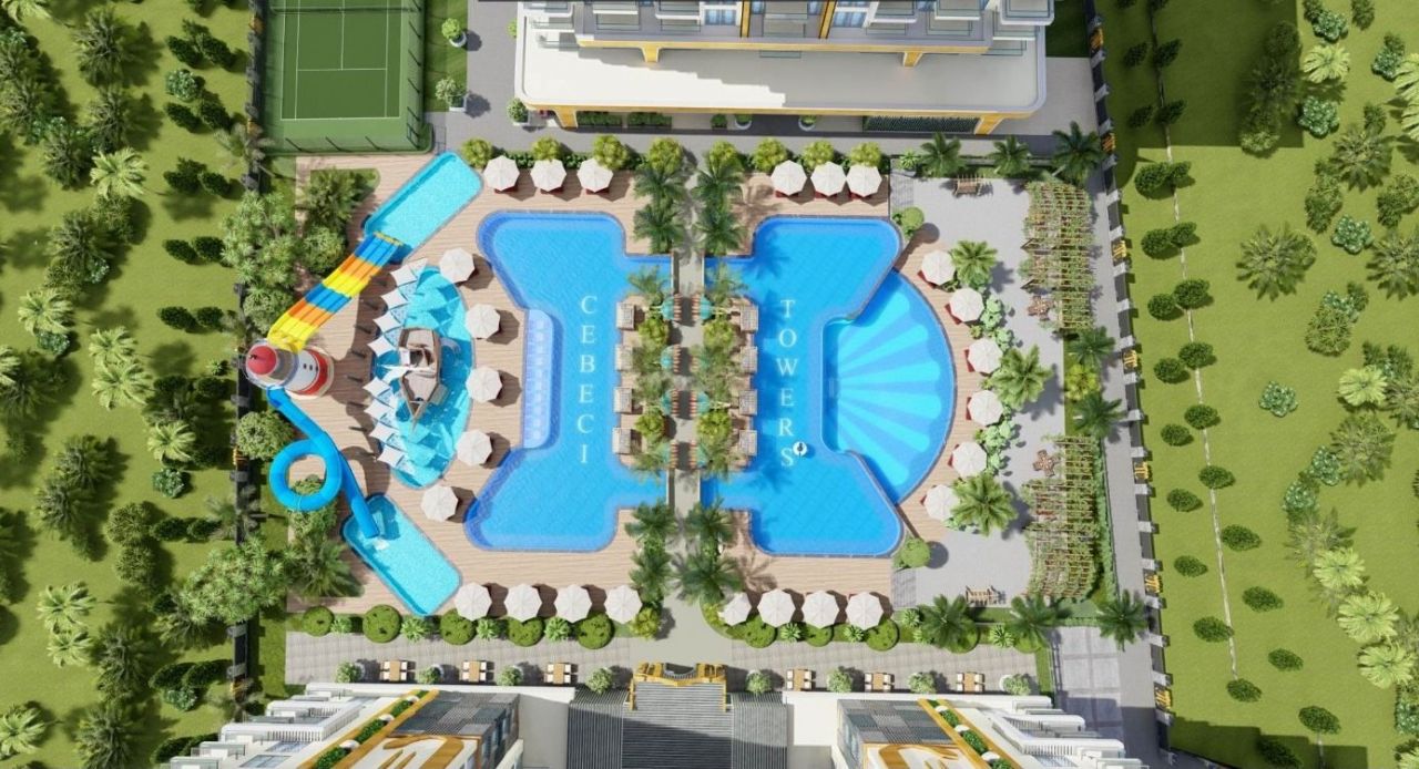 Квартира в Алании, Турция, 58 м2 фото 4