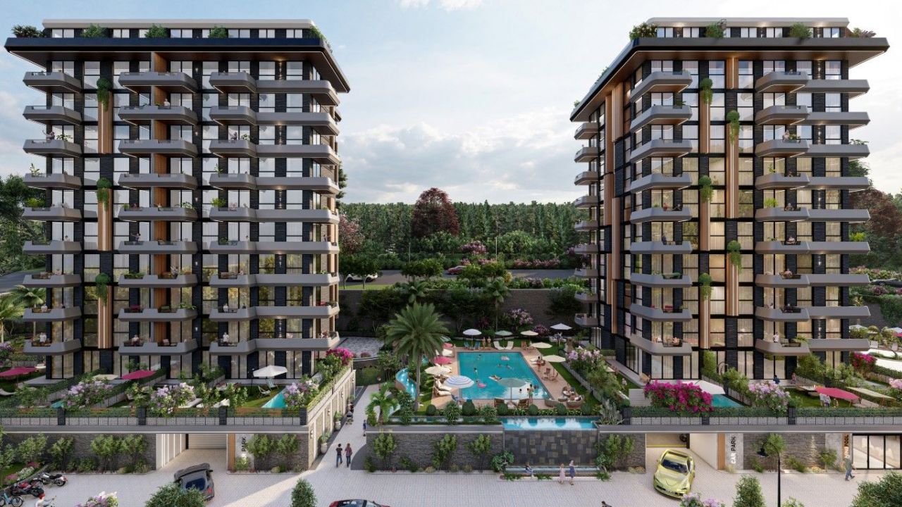 Квартира в Алании, Турция, 52 м2 фото 3