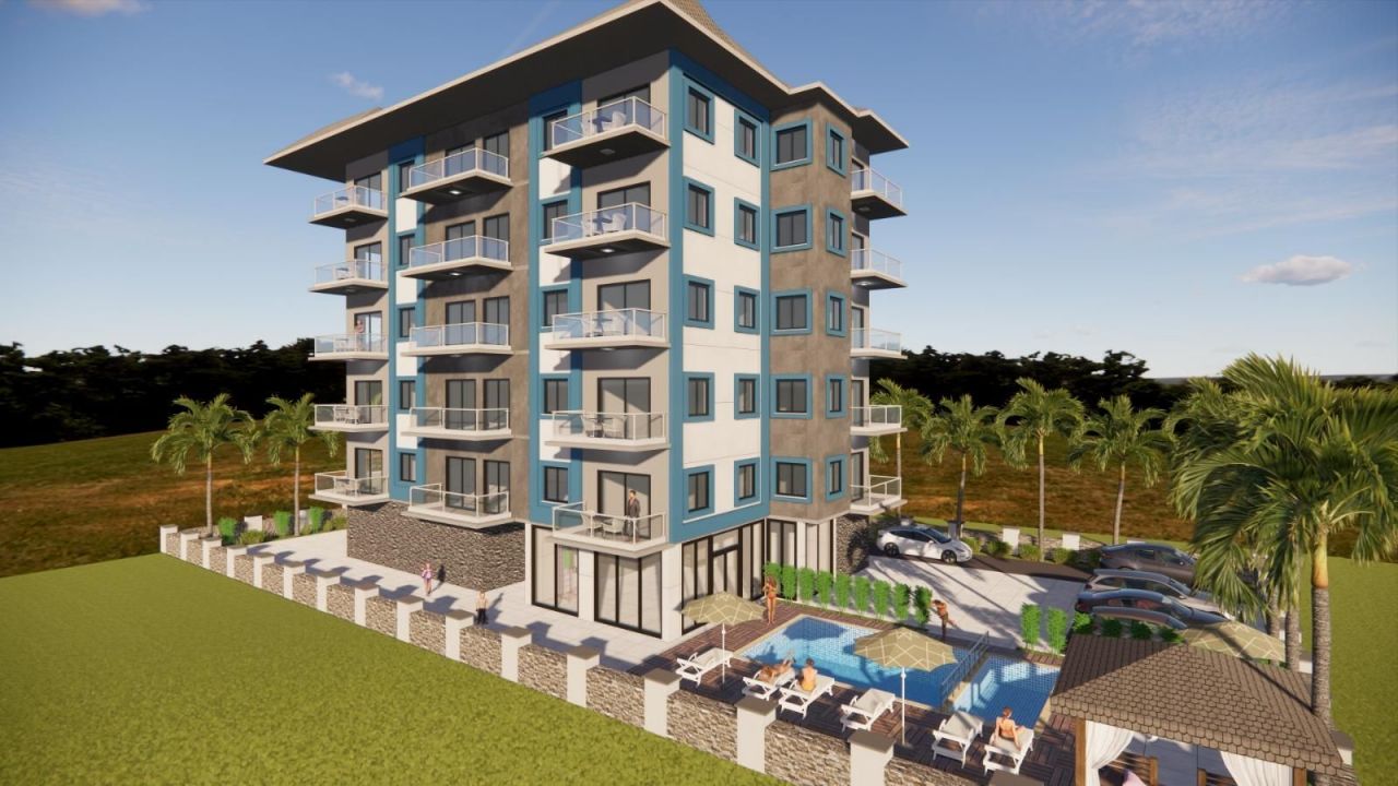 Квартира в Авсалларе, Турция, 49 м2 фото 2