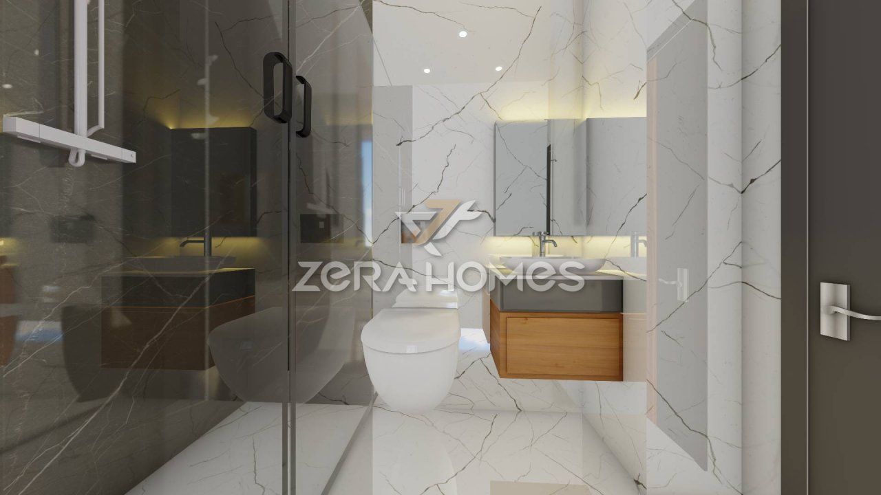Апартаменты в Алании, Турция, 45 м2 фото 4