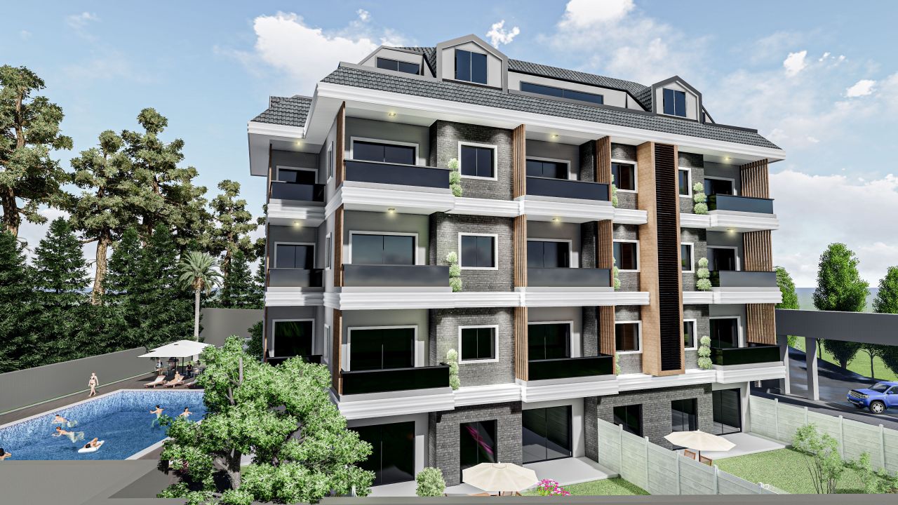Апартаменты в Алании, Турция, 55 м2 фото 3