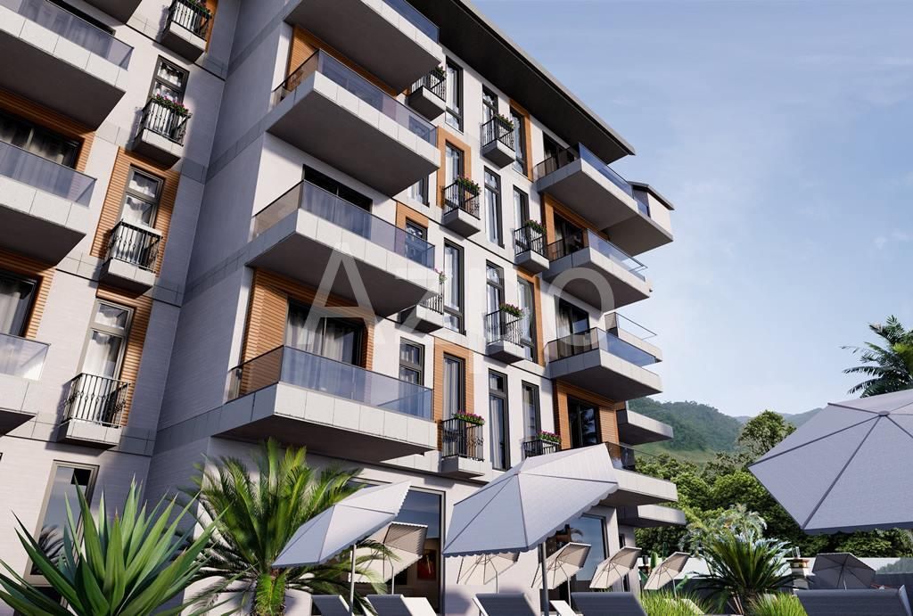 Апартаменты в Алании, Турция, 50 м2 фото 3