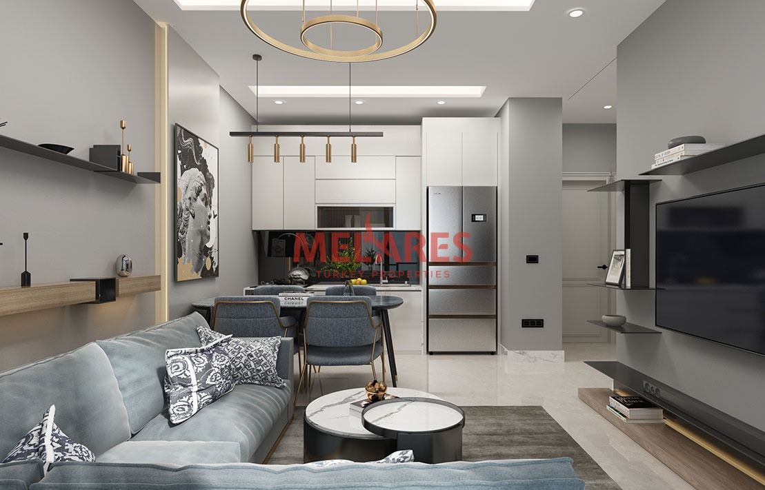 Квартира в Алании, Турция, 44 м2 фото 3