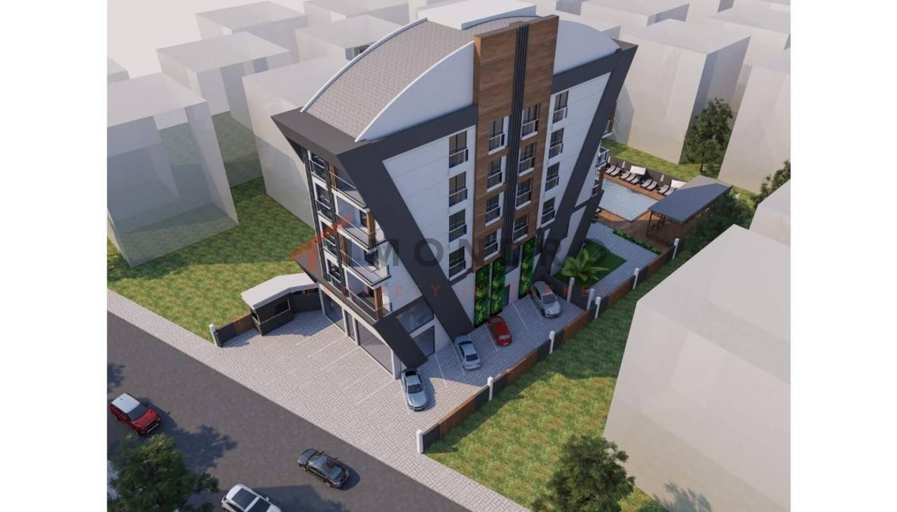 Квартира в Анталии, Турция, 50 м2 фото 2