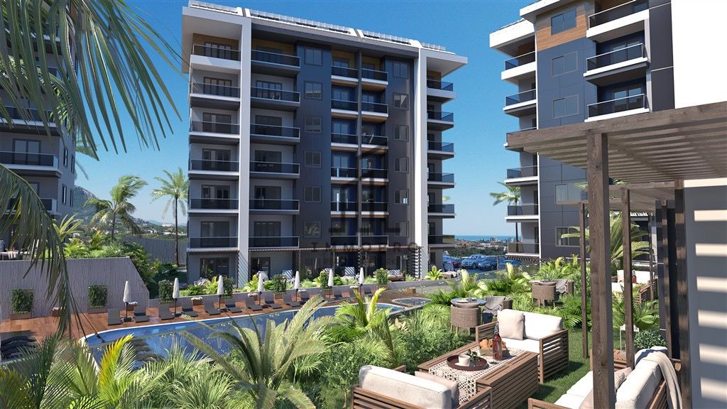 Апартаменты в Алании, Турция, 48 м2 фото 4