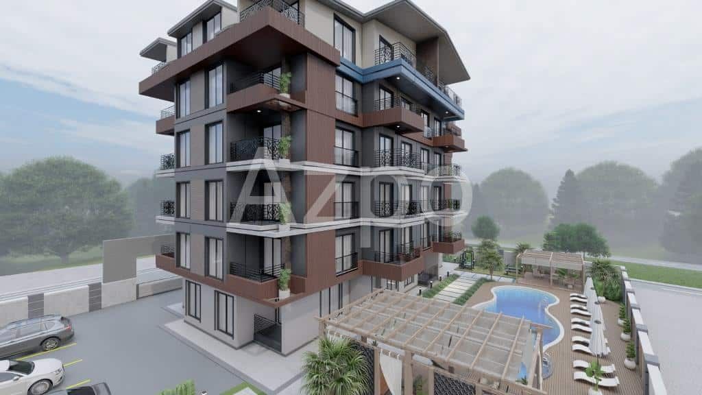 Апартаменты в Газипаше, Турция, 45 м2 фото 4