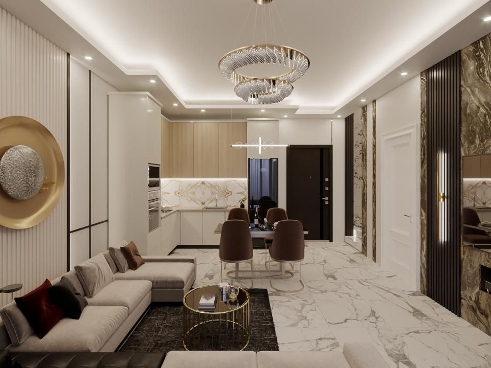 Квартира в Алании, Турция, 46 м2 фото 2