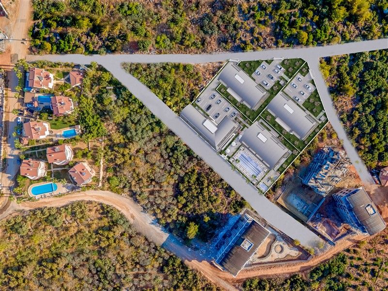 Апартаменты в Алании, Турция, 45 м2 фото 2