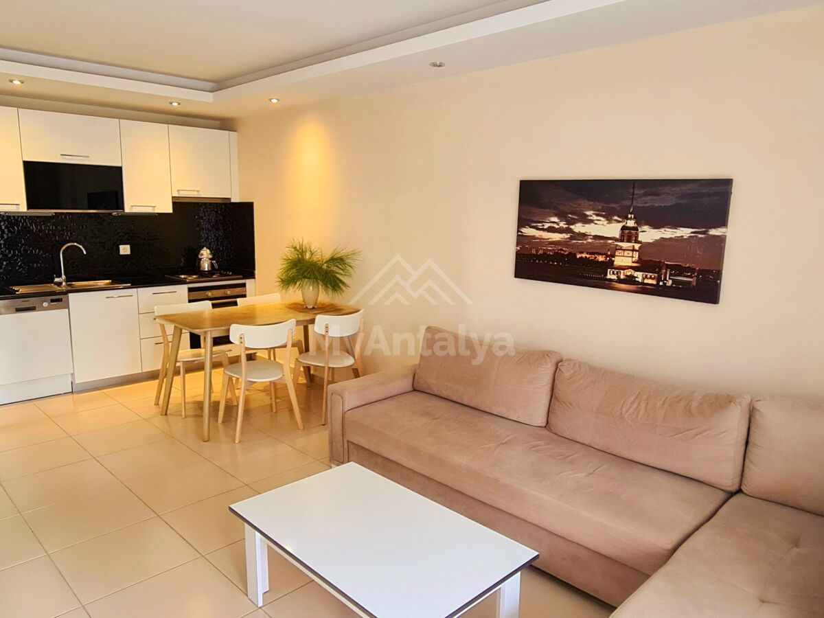Квартира в Алании, Турция, 50 м2 фото 2
