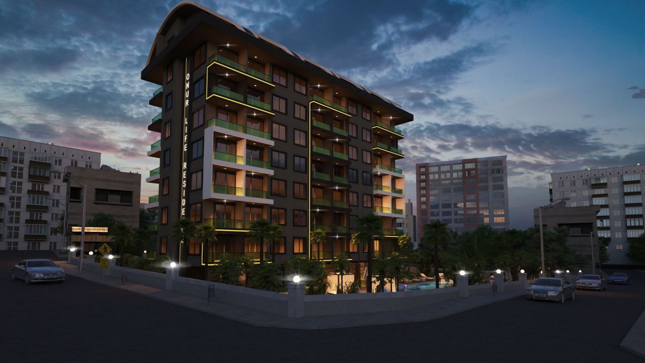 Квартира в Авсалларе, Турция, 50 м2 фото 2
