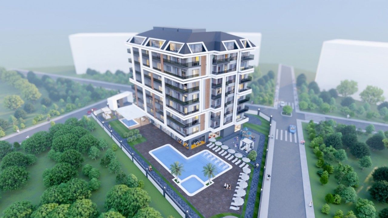 Квартира в Алании, Турция, 56 м2 фото 4