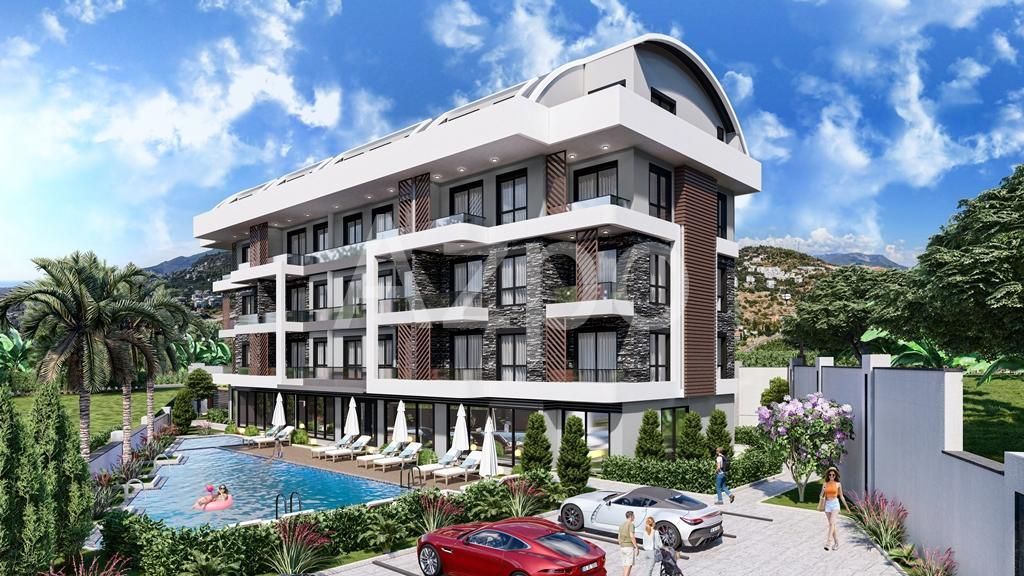 Апартаменты в Алании, Турция, 46 м2 фото 2