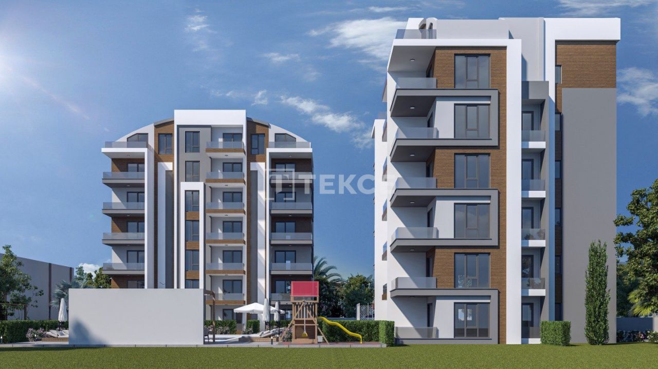Апартаменты в Анталии, Турция, 50 м2 фото 2