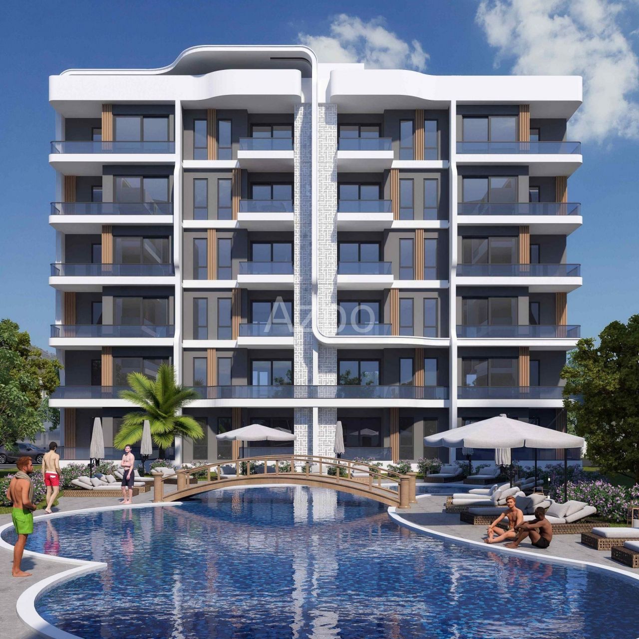 Апартаменты в Анталии, Турция, 66 м2 фото 5